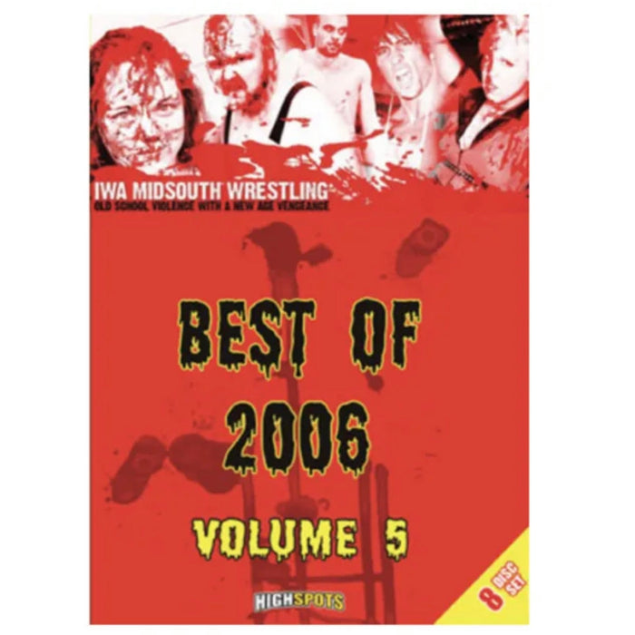 IWA Mid-South 8 Disc Set - Best of 2006 Volume 5 DVD-R