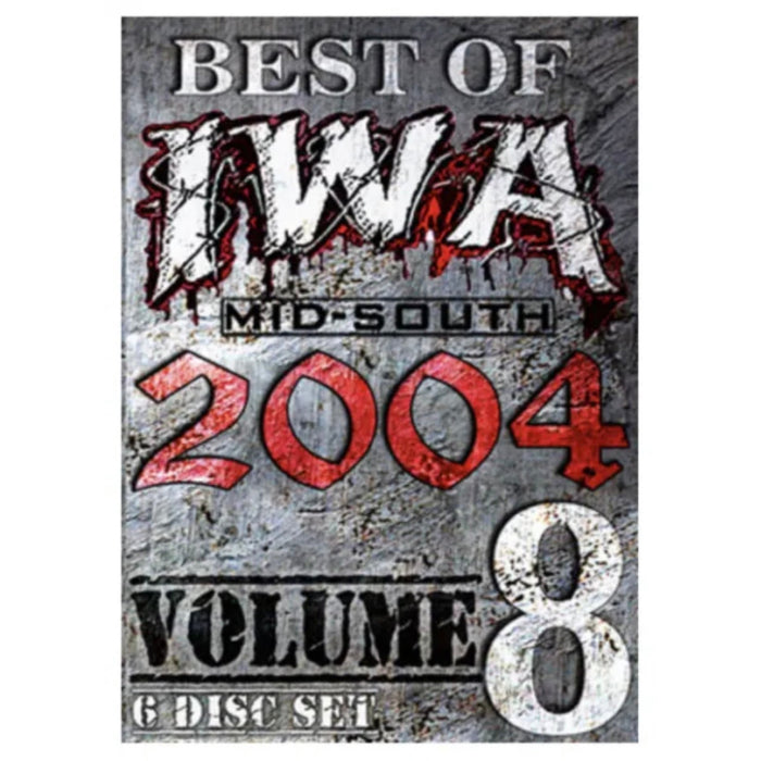 IWA Mid-South 6 Disc Set - Best of 2004 Volume 8 DVD-R