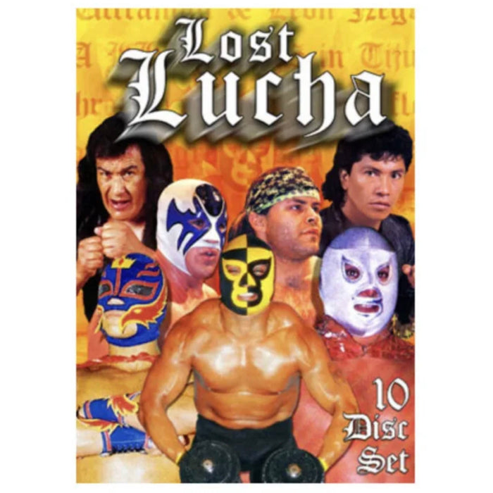 Lost Lucha 10 Disc DVD-R Set