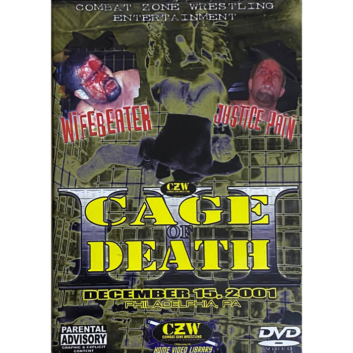 CZW Cage of Death 3 DVD-R