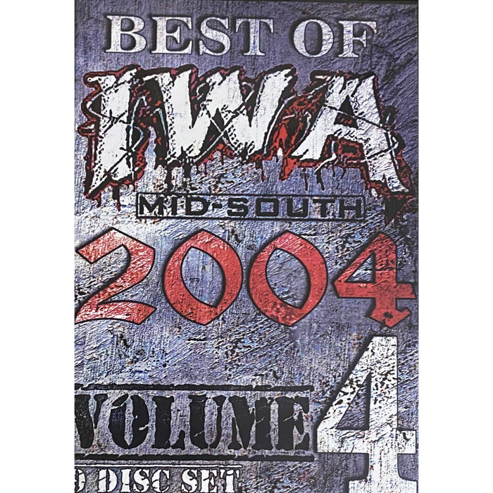 IWA Mid-South 9 Disc Set - Best of 2004 Volume 4 DVD-R
