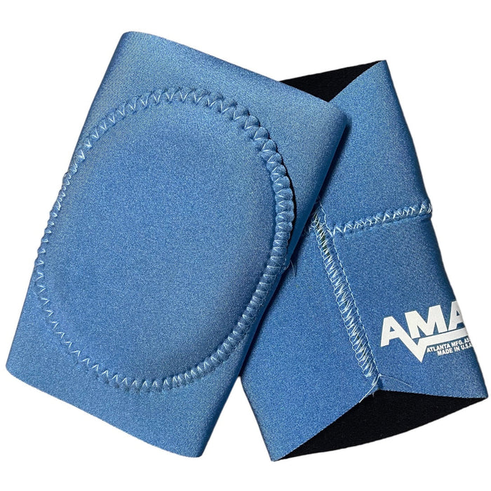AMA Pro Elbow Pads: Light Blue