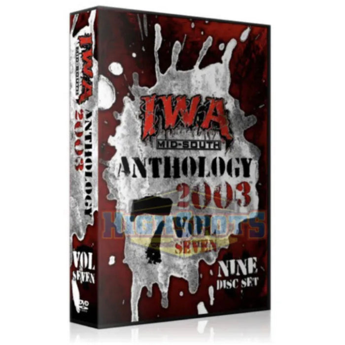 IWA Mid-South 9 Disc Set - 2003 Anthology Volume 7 DVD-R