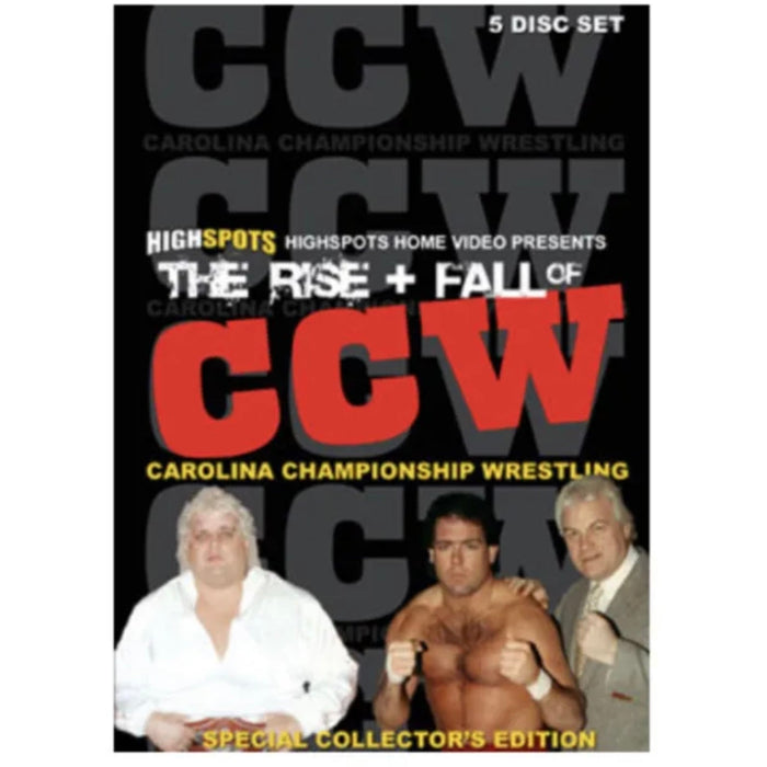 The Rise and Fall of Carolina Championship Wrestling 5 DVD-R Set