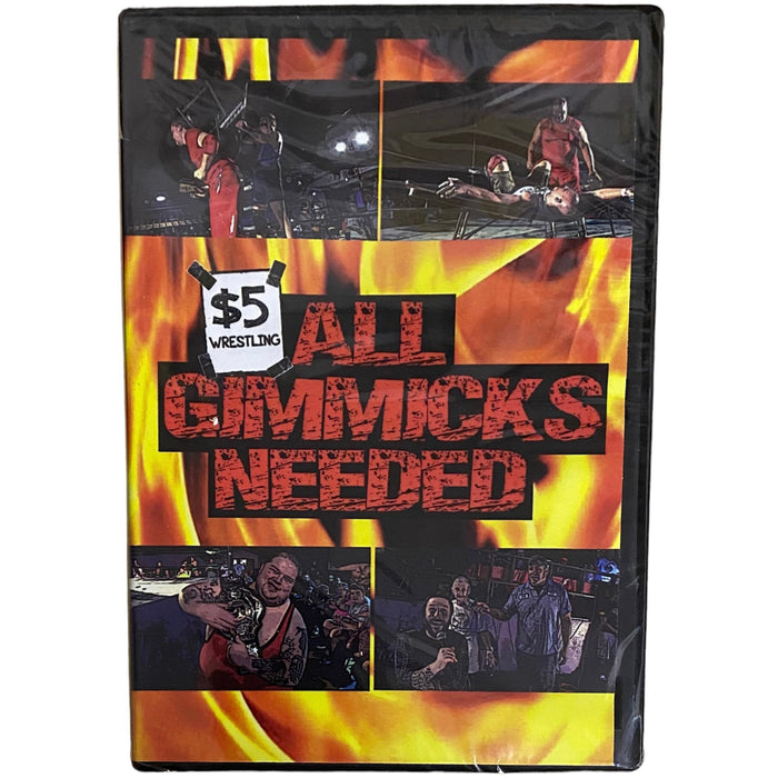 5 Dollar Wrestling - All Gimmicks Needed DVD-R