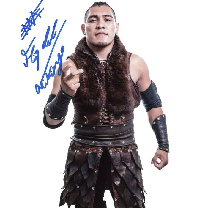 El Hijo del Vikingo Fist 8 x 10 Promo - AUTOGRAPHED