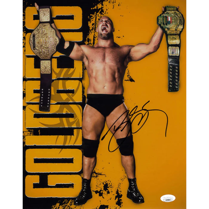 Bill Goldberg AslyumGX METALLIC 11 x 14 - JSA AUTOGRAPHED