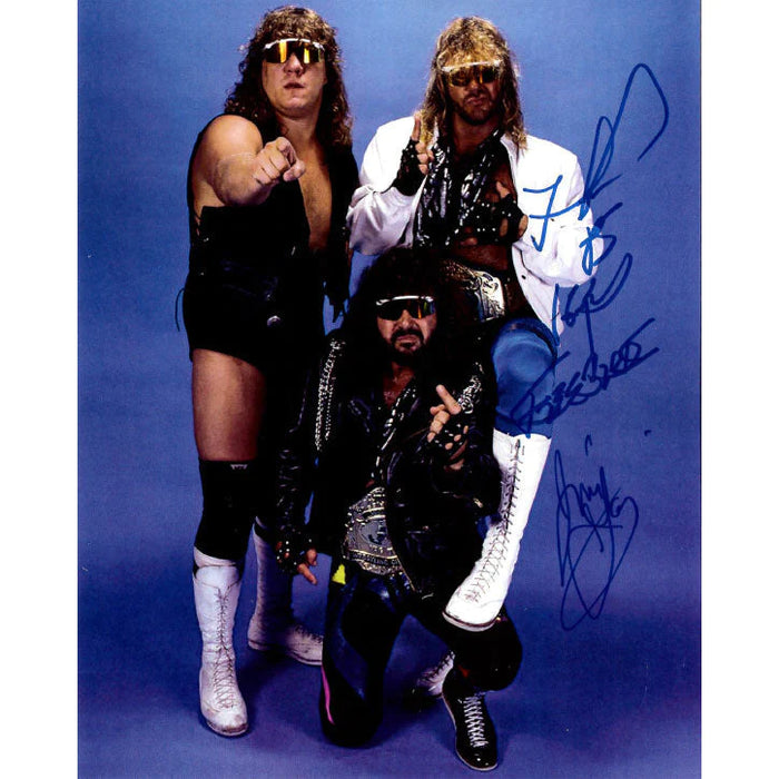 Freebirds Michael Hayes and Jimmy Garvin Promo - DUAL AUTOGRAPHED