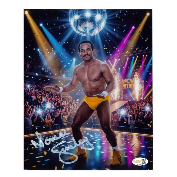 Norman Smiley 8x10 Metallic Promo - JSA Autographed