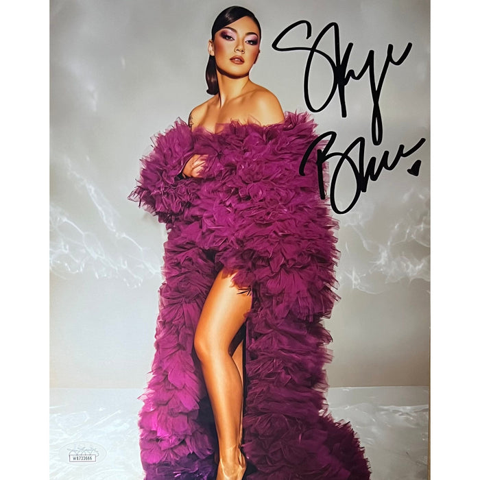 Skye Blue 8x10 Metallic Promo - JSA Autographed