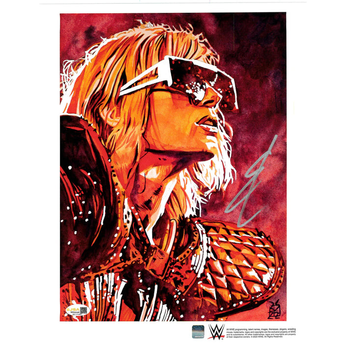 Becky Lynch Big Time 11x14 Schamberger Poster - JSA Autographed