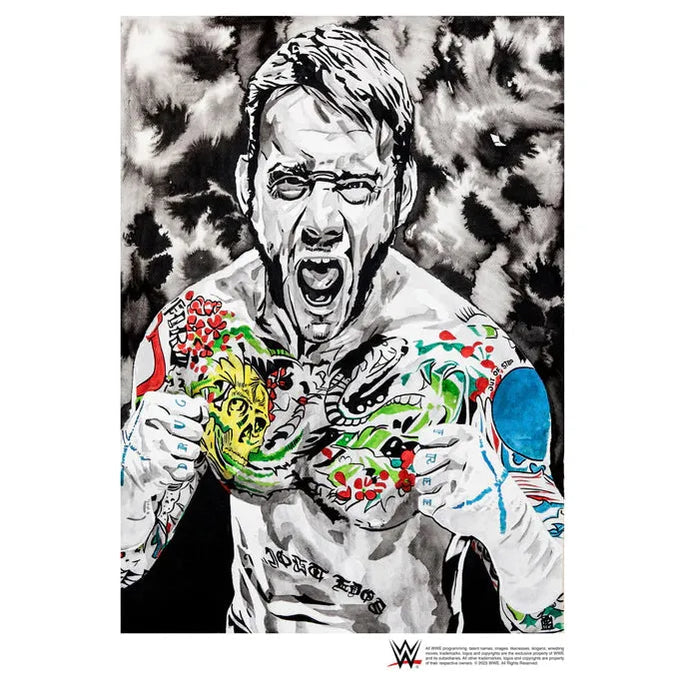 CM Punk: Noir 11x14 Poster