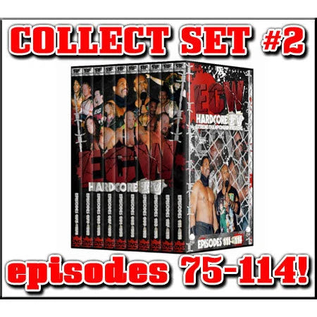 ECW HARDCORE TV COMPLETE DVD-R SET VOLUME 2