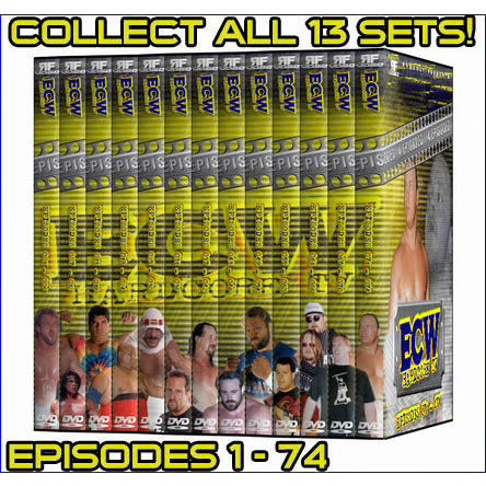ECW HARDCORE TV COMPLETE DVD-R SET VOLUME 1