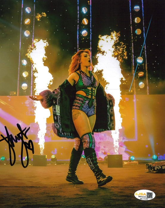 Jamie Hayter 8x10 Promo - JSA Autographed