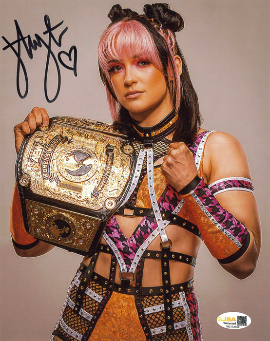 Jamie Hayter 8x10 Promo - JSA Autographed