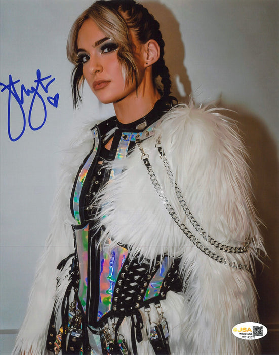 Jamie Hayter 8x10 Promo - JSA Autographed