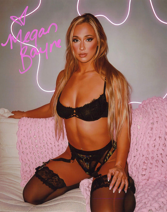 Megan Bayne 8x10 Promo - HSS Autographed