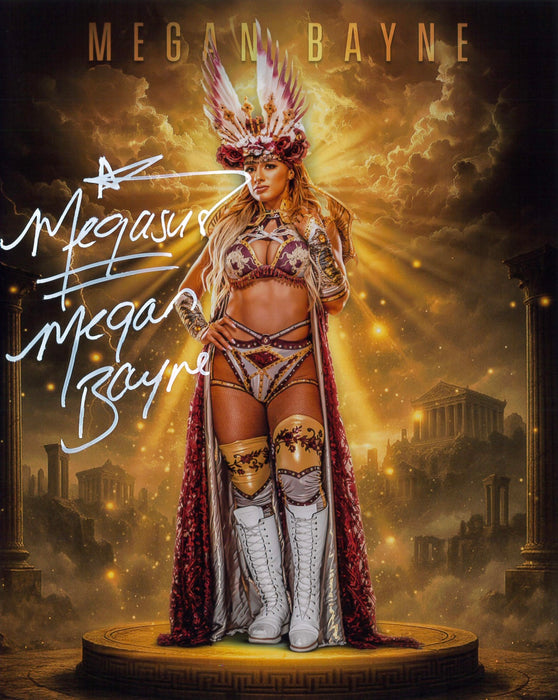 Megan Bayne Metallic 11x14 Poster - Autographed