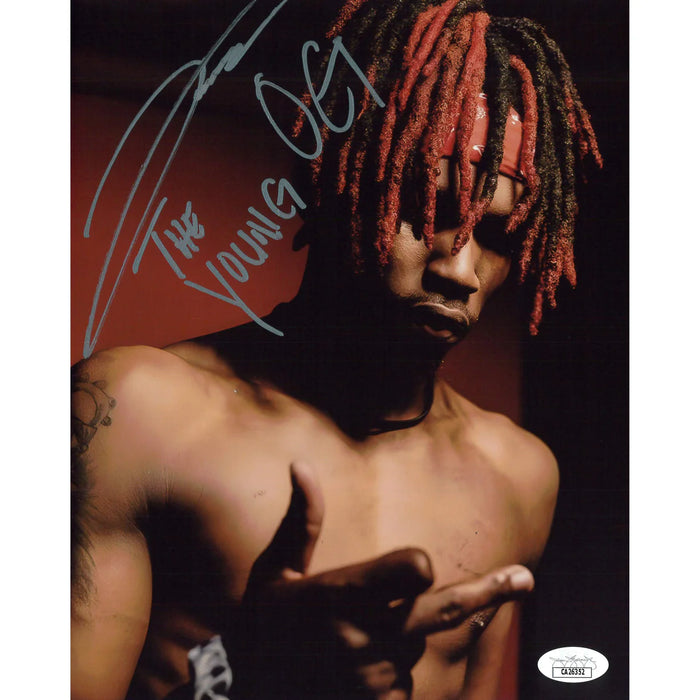 Jay Malachi/ Jevon Evans Flip The Bird 8x10 JSA Autographed