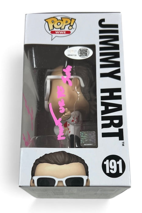 Jimmy Hart Funko POP #191 Figure - JSA Witness Autographed