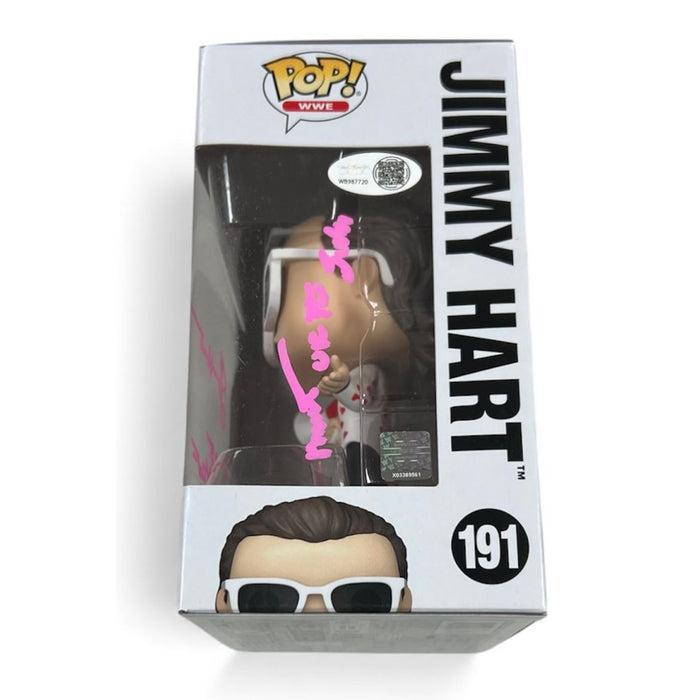 Jimmy Hart Funko POP #191 Figure - JSA Witness Autographed