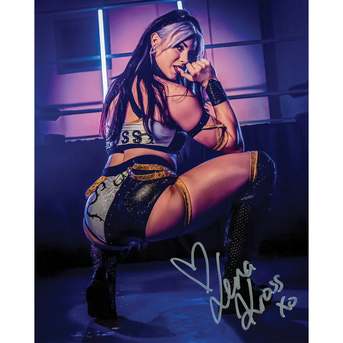 Lena Kross Over The Shoulder 8 x 10 Promo - AUTOGRAPHED