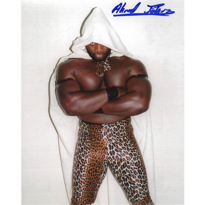 Ahmed Johnson 8x10 Promo - Autographed