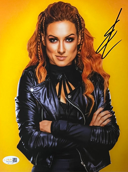 Becky Lynch 8x10 Promo - JSA Autographed