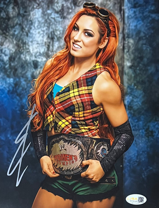 Becky Lynch 8x10 Promo - JSA Autographed
