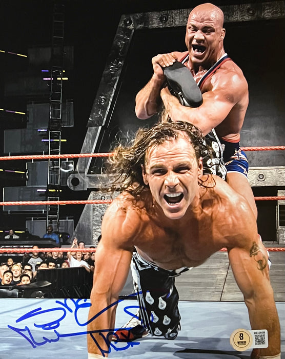 Shawn Michaels 8x10 Promo - Beckett Autographed