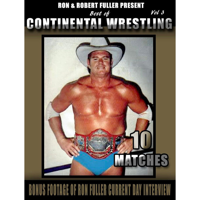 Best Of Continental Wrestling Vol 3 DVD
