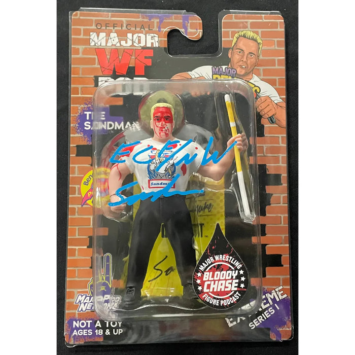 The Sandman MWFP Bendie Figure - JSA Autographed