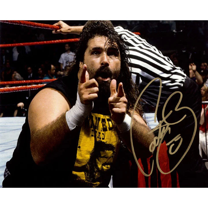 Cactus Jack 8x10 Promo - Autographed