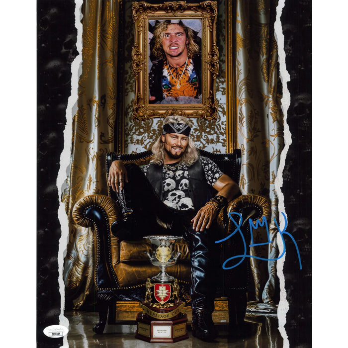Lexis King Throne 8x10 Metallic JSA Autographed