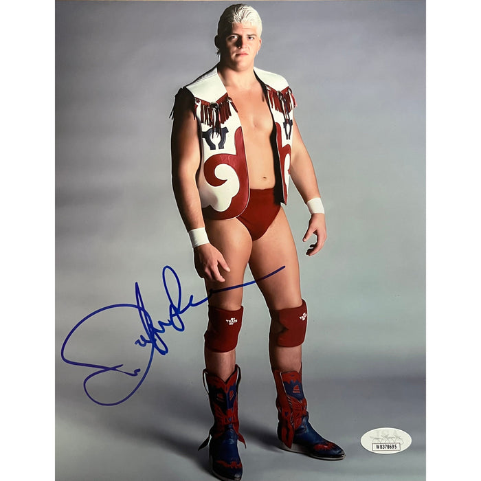 Dustin Rhodes Promo - JSA Autographed