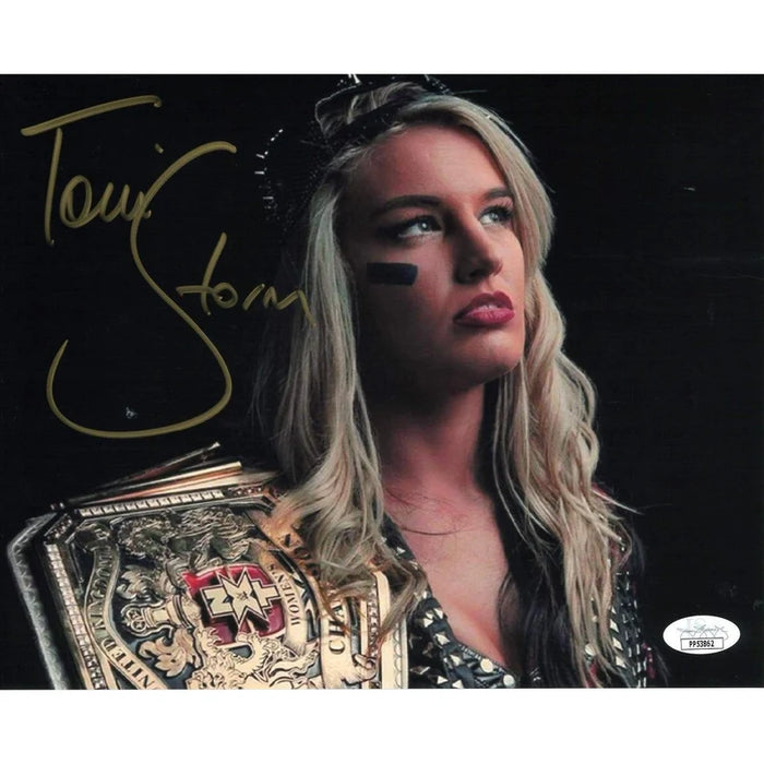 Toni Storm 8x10 Promo - JSA Autographed