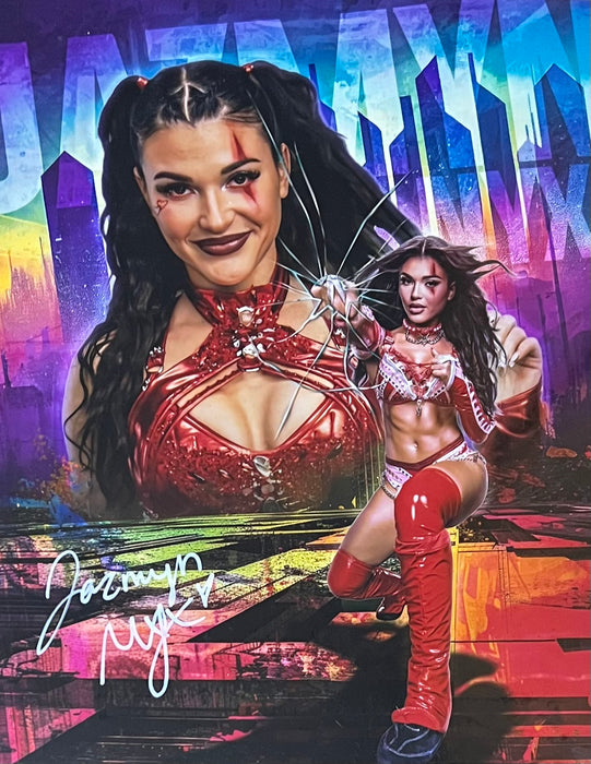 Jazmyn Nyx Metallic 11x14 Poster - Autographed