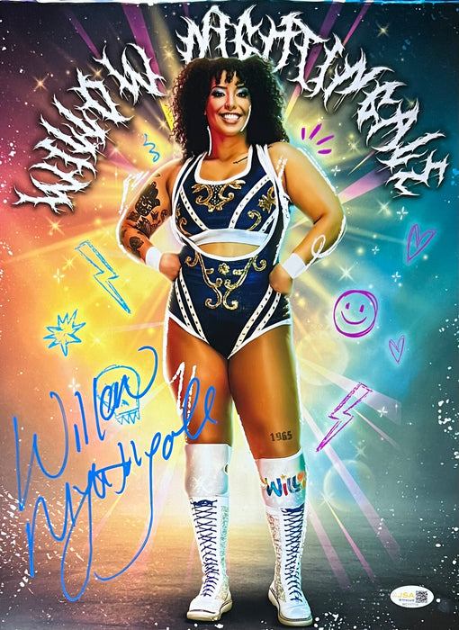 Willow Nightingale Metallic 11x14 Poster - JSA Autographed