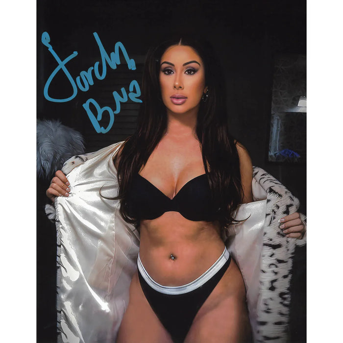 Jordan Blu Open Robe 8 x 10 Promo - AUTOGRAPHED