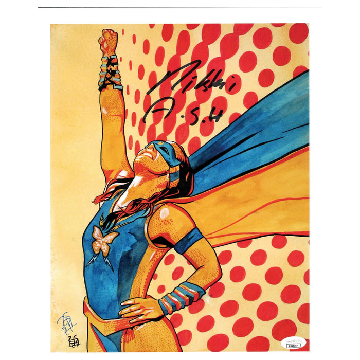 Nikki A.S.H. (Cross) Alter Ego Schamberger 11 x 14 Poster - JSA AUTOGRAPHED