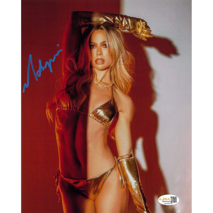 Maxxine Dupri 8x10 Metallic Promo - JSA Autographed