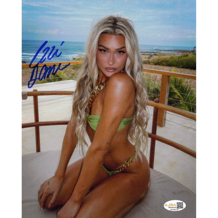 Izzy Dame 8x10 Metallic Promo - JSA Autographed