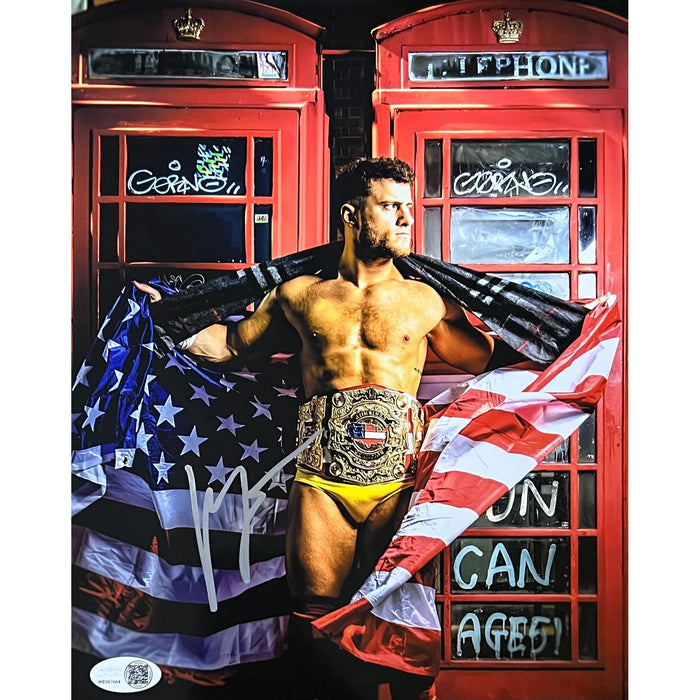 MJF Metallic 8x10 Promo - JSA Autographed