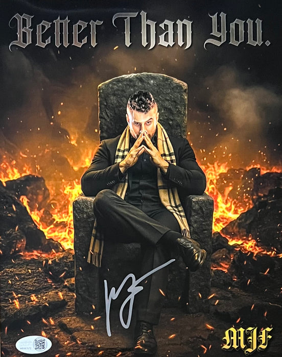 MJF Metallic 8x10 Promo - JSA Autographed