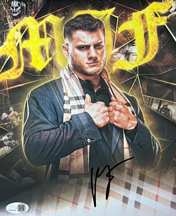 MJF Metallic 8x10 Promo - JSA Autographed
