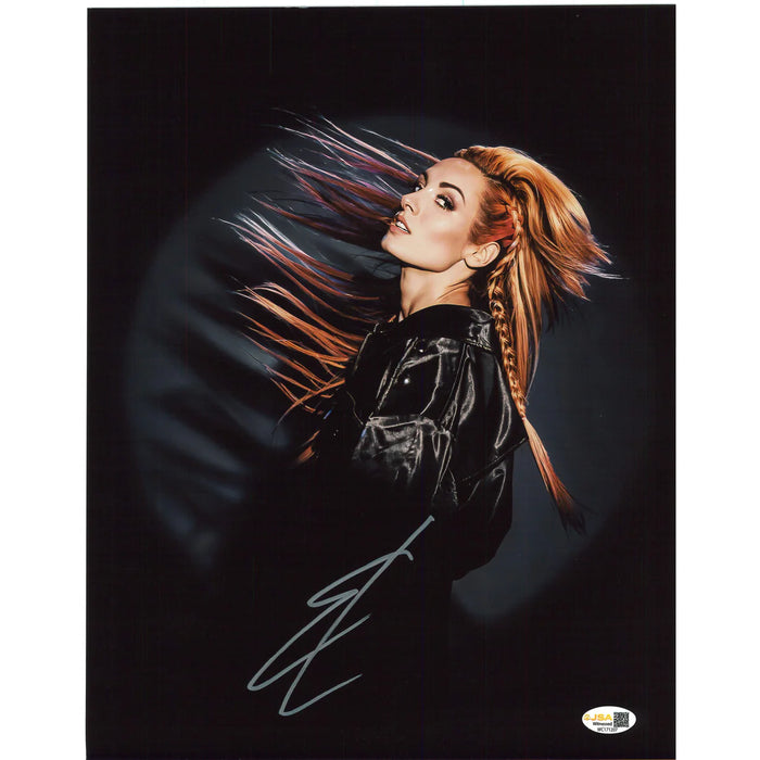 Becky Lynch Windy 8x10 - JSA Autographed