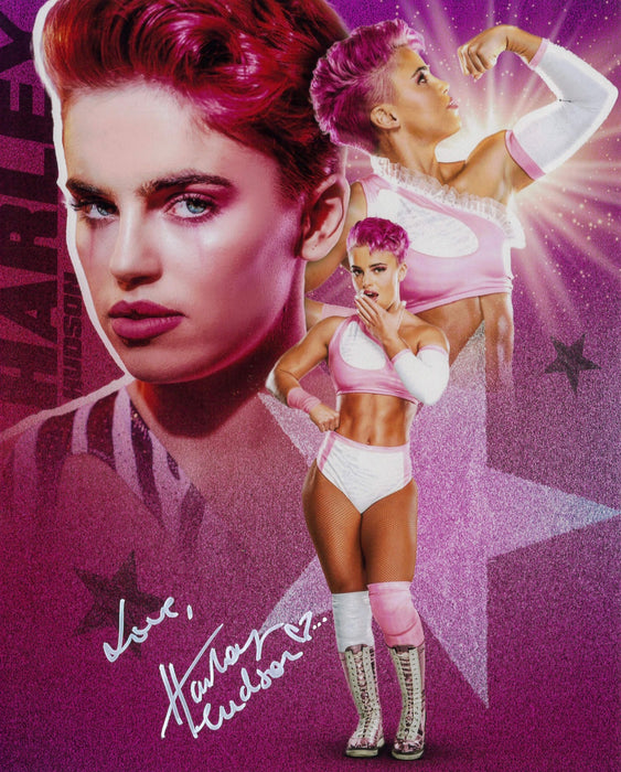 Harley Hudson Metallic 8x10 Promo - Autographed