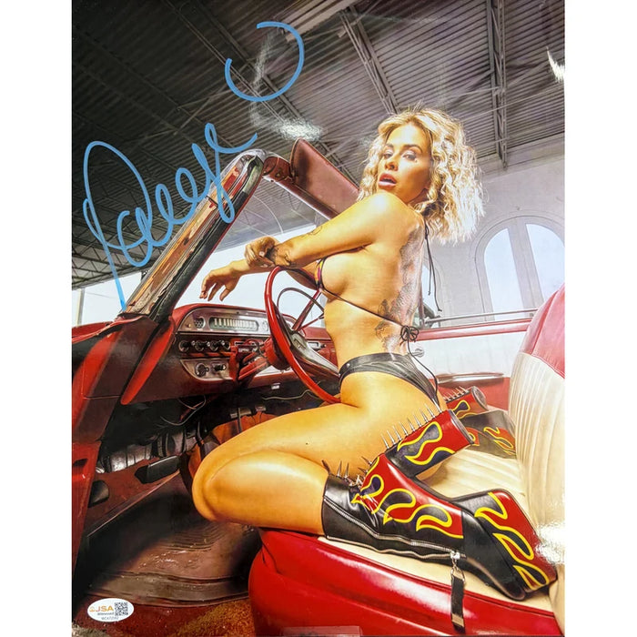 Paige VanZant 11x14 Metallic Poster - JSA Autographed