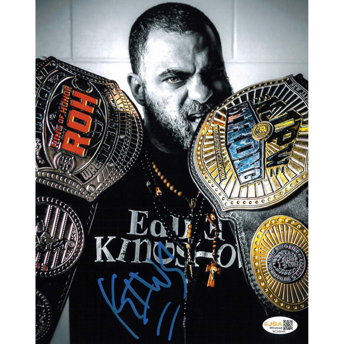 Eddie Kingston 8x10 Promo - JSA Autographed